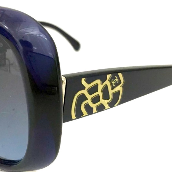 Chanel Blue Sunglasses, 100% Authentic - Picture 8 of 8